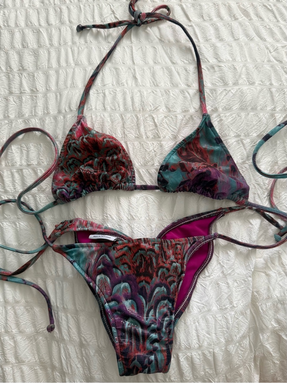 Beach Bunny Peacock Bikini